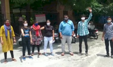 भीलवाड़ा में अखिल भारतीय विद्यार्थी परिषद ने पुलिस अधीक्षक को दिया ज्ञापन