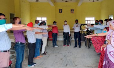 कस्बे में नगरपालिका मंडल की ओर से कोरोना जनजागरूकता अभियान शुरू