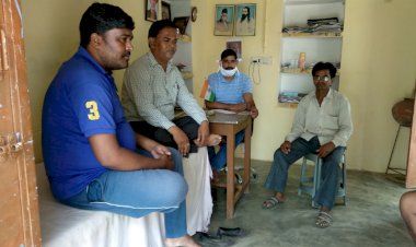 बिजली की बढ़ती हुई दरों को लेकर भाजपा देहात मंडल की हुई बैठक