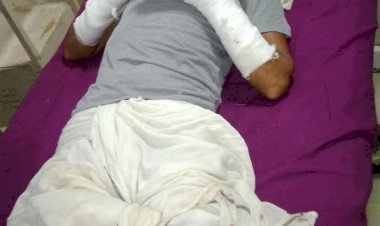 जंगली जानवर ने हमला कर दो ग्रामीणों को किया घायल