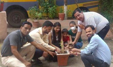 पौधरोपण कर पर्यावरण संरक्षण में करें सहयोग - रितु कांवट