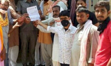 विहिप कार्यकर्ताओ ने सौंपा ज्ञापन