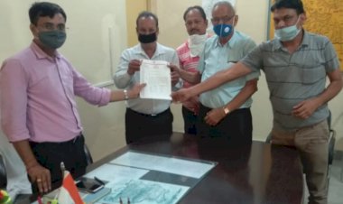 पेट्रोलियम एसोसिएशन ने अन्य राज्यों से डीजल लाने पर रोक के लिए एडीएम को दिया ज्ञापन