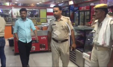 एसडीएम के आदेशानुसार प्रशासन ने की कार्यवाही, व्यापारियों के काटे चालान