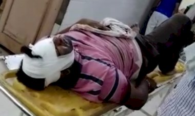 अज्ञात वाहन की टक्कर से एक  बाइक सवार गंभीर रूप से हुआ घायल