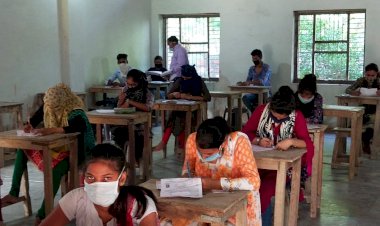 कोविड-19 के बीच बीए फाइनल की परीक्षाऐ शुरू
