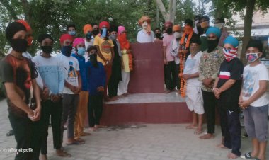 गोविंदगढ़ मे शहीदे आजम भगत सिंह की 113 वी जयंती मनाई