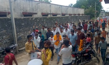 नामांकन रैली में उमड़ा जन सैलाब, भोपालगढ़ गाडरमाला में  गरमाया चुनावी माहौल