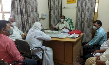 कोरोना नियंत्रण प्रयासो को प्रभावी बनाने को लेकर चर्चा