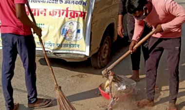 गांधी जयंती पर पालिका प्रशासन और लूपिन ने चलाया डीग में सफाई अभियान
