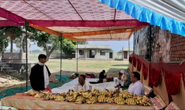 लूपिन ने ब्रज चौरासी कोस परिक्रमार्थियों के ठहरने और सोने के लिए पांडाल लगाकर की व्यवस्था