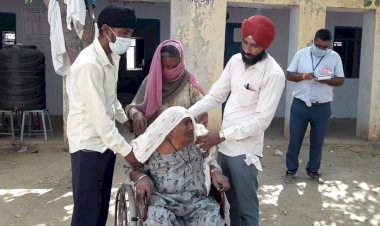 कोटकासिम में चौथे व अंतिम चरण के मतदान हुए संपन्न