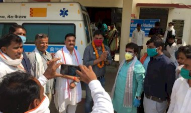 पूर्व प्रधान राजेंद्र मीणा ने कोराना से ठीक होने के बाद क्षेत्र का किया दौरा जगह-जगह हुआ स्वागत-सम्मान