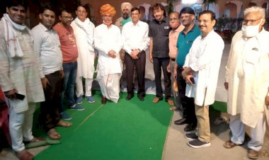 पूर्वअतिरिक्त पुलिस महानिदेशक के मुख्य आतिथ्य मे हुआ नवनिर्वाचित सरपंचो का अभिनंदन समारोह