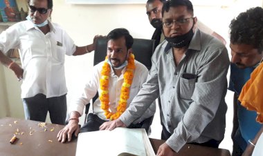 गुरलां के नवनिर्वाचित सरपंच ने किया पदभार ग्रहण, गांव का विकास मेरी प्राथमिकता:- श्रवण गुर्जर