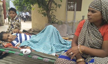 ट्रेक्टर से कुचल कर बालिका घायल ,बालिका का दुर्घटना मे कटा पैर हुई विकलांग