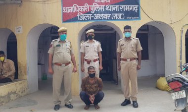 युवती को बहला-फुसलाकर भगाने वाला आरोपी जीजा गिरफ्तार