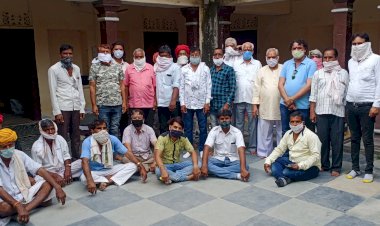 आम मेवाड़ सेन समाज चार चौखला की बैठक हुई आयोजित