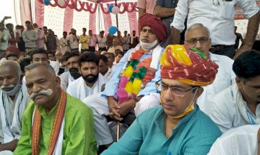 गुर्जर महापंचायत में उमडी भीड,आरक्षण को लेकर सरकार के रवैये पर जताई नाराजगी, 31 तक का दिया अल्टीमेटम