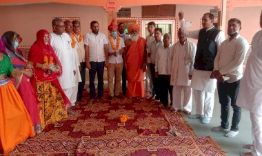 नीमराणा ने सरपंच संघ की प्रथम बैठक का हुआ आयोजन, श्रीयानी सरपंच उमाशंकर यादव बने सरपंच संघ के अध्य्क्ष