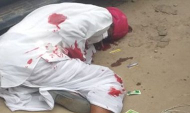 सरपंच पुत्र की दिनदहाड़े हत्या,पूर्व विधायक के पुत्र की हत्या का था मुख्य गवाह