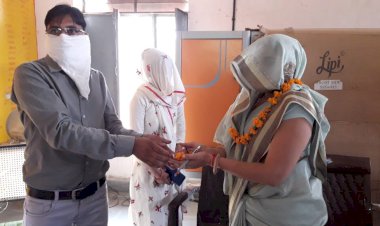 सिहाली खुर्द की नवनिर्वाचित सरपंच सुनीता यादव ने किया पदभार ग्रहण, ग्रामीणों ने किया स्वागत