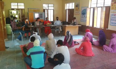 म्हारी योजना म्हारो अधिकार के तहत कार्यक्रम हुआ आयोजित