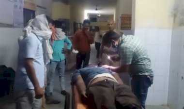 अज्ञात वाहन की टक्कर से मोटरसाइकिल सवार की हुई मौत