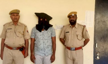 मंडावर थाना पुलिस ने नशीला पदार्थ सुंघा-बेहोश कर 90,000 छीनने  वाले  बदमाश को किया  गिरफ्तार, कार जप्त