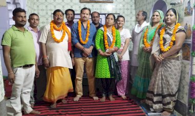 महेश आचार्य को बनाया अंतर्राष्ट्रीय ब्राह्मण महा संघ का निर्धन सहायता दौसा जिलाध्यक्ष