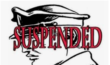 नीमराना थाना प्रभारी व चालक निलंबित