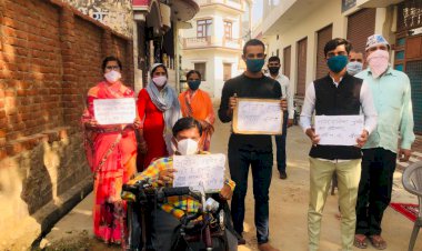 खैरथल के जसोरिया कॉलोनी  क्षेत्र में मोबाइल टावर लगाने के विरोध में चौथे  दिन भी धरना जारी