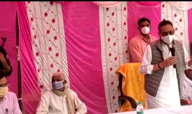 नगला फौजदार में किया इंटरलॉकिंग खरंजे का लोकार्पण, विकास में धन की कमी नही आने दी जाएगी - विश्वेंद्र सिंह