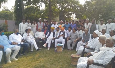 गुर्जर छत्तीसा के पंचपटैलोें की बैठक में बैंसला पर लगे आरोप