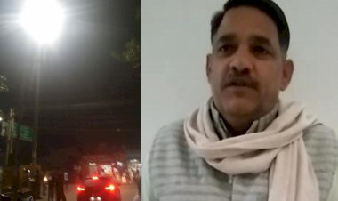 कठूमर सरपंच ने दीपावली पर कस्बेवासीयाे काे स्थाई राेड लाईट की दी साैगात, सराहनीय पहल का कस्बेवासीयाे ने किया स्वागत