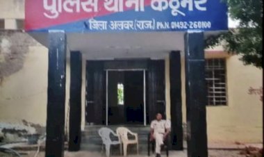 कठूमर कस्बे में अवैध विस्फोटक सामग्री सहित एक गिरफ्तार