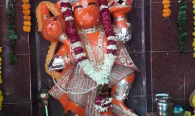 चिंताहरण हनुमान मंदिर का 11वां स्थापना दिवस मनाया