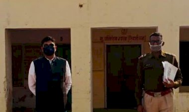 मतदान केन्द्रो की सुरक्षा व्यवस्था का लिया जायजा ,असामाजिक तत्वो के विरुद्ध कार्यवाही के दिए निर्देश