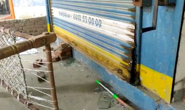 लक्ष्मणगढ़ कस्बे में कर्फ्यू में पुलिस की गश्त की खुली पोल, दुकान में चोरी कर डीवीआर सीसी कैमरे भी ले गए साथ