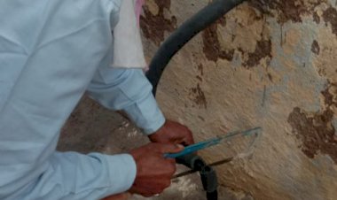 जलदाय विभाग में डीग में काटें 15 लोगों के अवैध नल कनेक्शन
