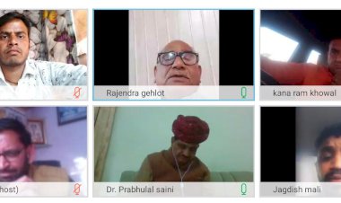 कोरोना महामारी के कारण महात्मा ज्योति बा फुले की पुण्यतिथि पर सैनी विकास संस्थान ने ऑनलाइन वर्चुवल मीटिंग कर किया नमन