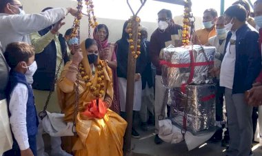 श्रम मंत्री के जन्मोत्सव पर 250 मरीजों की जांच, 101 यूनिट रक्तदान