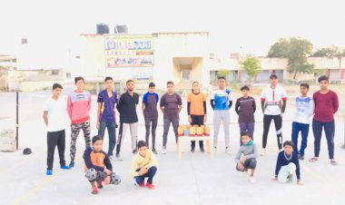 ड्रॉप रोबॉल जिला स्तरीय प्रतियोगिता का हुआ समापन