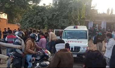 शराब के नशे में युवक चढ़ा बिजली के टावर पर, पुलिस व प्रशासन ने भारी मशक्कत के बाद उतारा  सकुशल नीचे