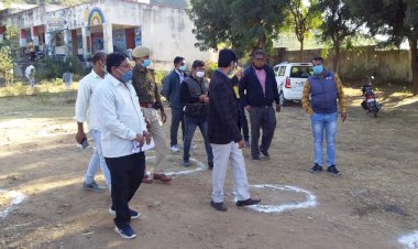 चुनावी तैयारी का कलेक्टर ने जायजा लिया, कल होगा मतदान