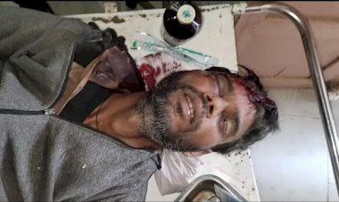 ड़ीग - भरतपुर मार्ग पर अज्ञात वाहन की टक्कर से साइकिल सवार युवक हुआ गंभीर रूप से घायल