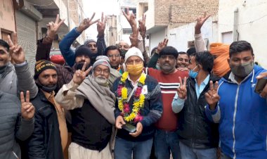 रायसिंहनगर नगर पालिका चुनाव में भारतीय जनता पार्टी ने एक बार फिर जीत का परचम लहराया