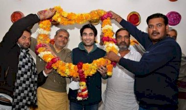 डीग नगरपालिका के निर्विरोध अध्यक्ष निर्वाचित हुए निरंजन टकसालिया