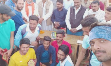 भोली गांव ने जीती गांव बड़ोद में चल रही क्रिकेट प्रतियोगिता