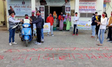 मतदाताओं का किया सम्मान